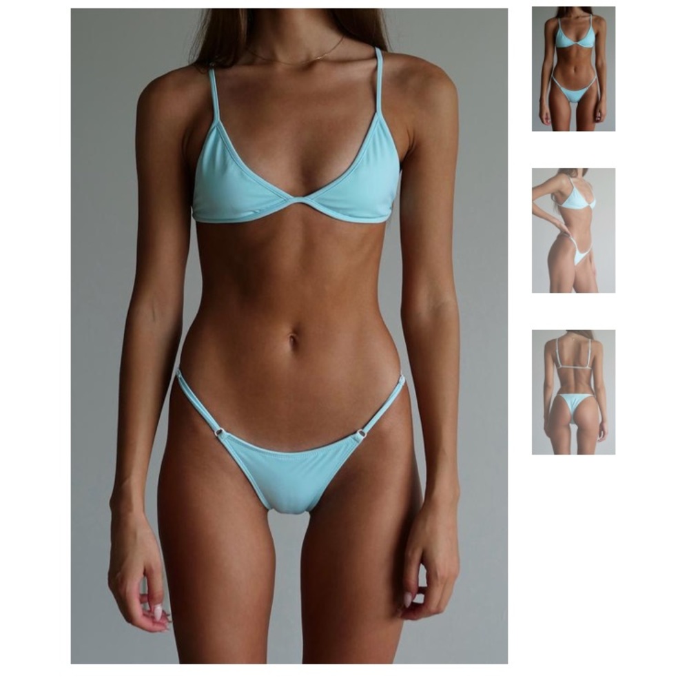 Coulbourne Siren Bikini in Baby Blue L/XS NWT